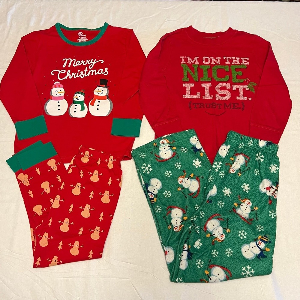 Size 5&6 Old Navy & IF Family Christmas Pajamas/clothes (2573)